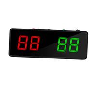 KQFCAZRE Electronic Billiard Scoreboard, Multifunctional, Sturdy, Easy to Use, 26 X 9.5 X 3 Cm, Digital Scoreboard, Without Iron Bracket