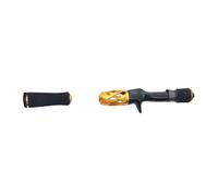KQFCAZRE Fishing Rod Handle Jigging Grip Kit Metal DIY Accessory Cable with Reel Seat Custom Assembly And Repair at, Gold