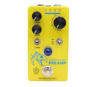 KQFCAZRE Guitar Effects Pedal Easy to Use Guitar Pedal with Metal Enclosure Dynamic Stompbox for Guitarists, Audio Production Studio, LM741