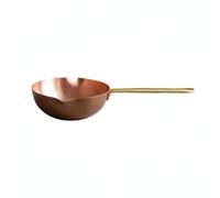 KQFCAZRE Hammered Copper Pot Small Copper Pan Lightweight Cookware for Daily Cooking