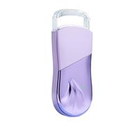 KQFCAZRE Heated Eyelash Curler Small Electric Eyelash Curler Handheld Appliance for Jet-Setters, Travel, Purple