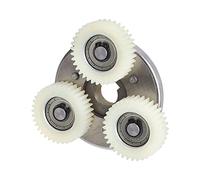 KQFCAZRE High Performance 36 Tooth Planetary Gearbox with Clutch for Engine Applications, nylon gear white