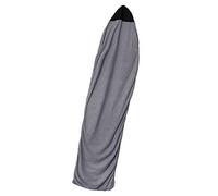 KQFCAZRE Lightweight Cover for Surfboards, 1.8m, 2m And 2.1m, for Surfboards, Shortboards, Longboards And More, Black and White, 200cm/6.6ft