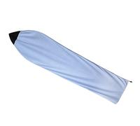KQFCAZRE Lightweight Cover for Surfboards, 1.8m, 2m And 2.1m, for Surfboards, Shortboards, Longboards And More, Light Blue and White, 200cm/6.6ft