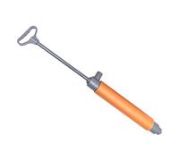 KQFCAZRE Manual Bilge Pump Water Suction Pump Boat Accessory Kayak Non-Slip Sponge Compact Suitable for Canoeing Fishing Excursions, Orange