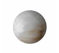 KQFCAZRE Marble Wall Sconce Indoor Use Stone Wall Sconce LED Home Lighting for Bedside, 15 Cm Diameter Small