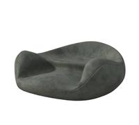 KQFCAZRE Meditation Cushion Ergonomic Meditation Pillow Comfortable seating for Meditators, Physical Discipline, Deep Ink Green Grey, Single Product With Carton