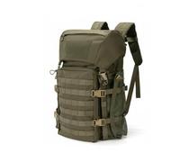 KQFCAZRE Outdoor Survival Backpack Backpack Multiple Pockets Field Pack for Campers, Camping, Array, Green