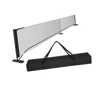 KQFCAZRE Portable Pickleball Net Set with Stable Metal Frame for Indoor/