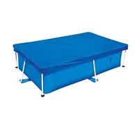 KQFCAZRE Rectangular Polyester Tarpaulin. Dustproof Tarpaulin for Swimming Pools, Ideal for…, Dark Blue, 260x160CM