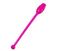 KQFCAZRE Rhythmic Club Gymnastics Club Versatile Training Aid Ergonomic Made of PP Material for School Sports Artistic Gymnastics, Pink