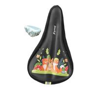 KQFCAZRE Saddle Cover, Children's Saddle Pad, Soft Filling, Rain Cover, Shock-absorbing for Small, School Sports, Family Outings, Animals M