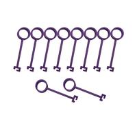 KQFCAZRE Set of 10 Clay Target Stands with Hook for Children And Beginners