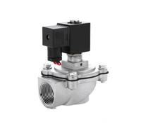 KQFCAZRE Solenoid Intermittent Control Component Dedusting Solenoid Control Component Easy to Install, DN25 1寸, YDMF-Z-25 AC220V Economic Black With Wire