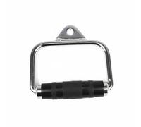 KQFCAZRE Training Handle Cable Attachment Lat Pull Bar Row Bar Gym Handle Solid Steel Construction With Textured Rubber Grips for Universal Cable Systems And
