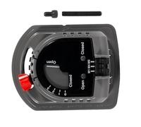KQFCAZRE Zone Damper Actuator Low Electrical Potential Duct Zone Motor Adjustable Range Stops Climate Control Part