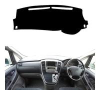 KQFVXKAI Fit for Toyota Alphard AH10 2002-2007,Dash Cover,Non-Slip Dash Mat Dashboard Cover,Black Dashboard Cover Mat,Car Accessories