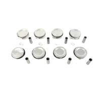KqgnvxDTD 8Pcs Pistons Rings Kit STD Φ89mm 11257598207 Compatible With M5 M6 X5 X6 M E70 F10 S63B44 4.4T Engines Pistons W/Rings Pins Accessories Universal Fit Aftermarket Replacement