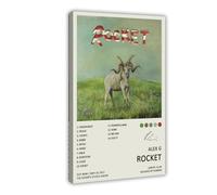 KQHSXYWSI Alex G Rocket Music Album Cover Canvas Poster Wall Art Decor Print Picture Paintings for Living Room Bedroom Decoration 20x30inch(50x75cm)