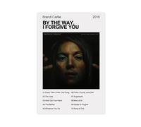 KQHSXYWSI Brandi Carlile Album By The Way, I Forgive You Canvas Poster Bedroom Decor Landscape Office Room Decor Gift 16x24inch(40x60cm)
