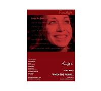 KQHSXYWSI Fiona Apple When The Pawn... Music Album Cover Canvas Poster Bedroom Decor Landscape Office Room Decor Gift 12x18inch(30x45cm)