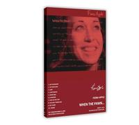 KQHSXYWSI Fiona Apple When The Pawn... Music Album Cover Canvas Poster Bedroom Decor Landscape Office Room Decor Gift 16x24inch(40x60cm)