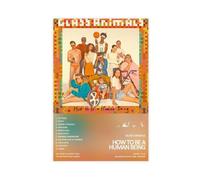 KQHSXYWSI Glass Animals How to Be A Human Being Music Album Cover Canvas Poster Bedroom Decor Landscape Office Room Decor Gift 16x24inch(40x60cm)