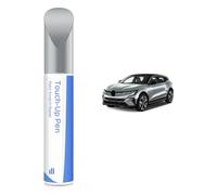 KQJ Gris Rafale Metallic/Rafal Grey Metallic Touch Up Paint for Renault Exact Match - Touch Up Scratches and Chips