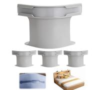 KQLHLHDYZ Bed Sheet Holder With Lock Strips, Heavy Duty No-Slip Sheet Clips Removable Fitted Sheets Corner Holders for All Bed Sizes