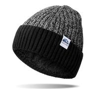 KQueenStar Direct Men’s Beanie Hat - Soft Fleece-Lined Winter Knit Cap, Comfortable & Warm, Snug Fit, Velvety Interior