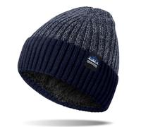 KQueenStar Direct Men’s Beanie Hat - Soft Fleece-Lined Winter Knit Cap, Comfortable & Warm, Snug Fit, Velvety Interior