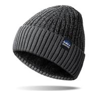 KQueenStar Direct Men’s Beanie Hat - Soft Fleece-Lined Winter Knit Cap, Comfortable & Warm, Snug Fit, Velvety Interior