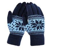 KQueenStar Direct Women’s Winter Gloves - Soft & Cozy Touchscreen Gloves, Warm Fluffy Interior, Stylish Pattern, Comfortable Fit, Great Value for Money