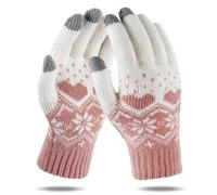KQueenStar Direct Women’s Winter Gloves - Soft & Cozy Touchscreen Gloves, Warm Fluffy Interior, Stylish Pattern, Comfortable Fit, Great Value for Money