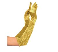 KQueenStar Long Satin Gloves - 1920s Accessories Elbow Gloves Fancy Dress Stretch Elbow Length for Women Ladies Costume Evening Opera Bridal Party Wedding Prom
