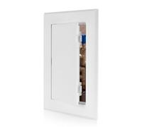 KR KITCHENRAKU Access Panel 100x150 mm - Paintable Easy Access Doors with Hidden Hinges, Flush Fit ABS Inspection Hatch for Drywall, Wall and Ceiling Electrical Plumbing