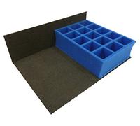 KR Multicase Tray: 15x 40mm based models up to 75mm tall