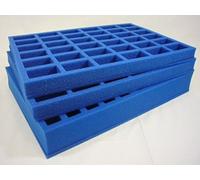 KR Multicase Tray Set: 40 cavalry plus 72 28mm troops