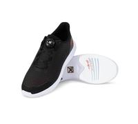 KR Strikeforce Arrow Fast Twist Men's Bowling Shoe, Black/Red, 5.5 UK