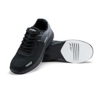 KR Strikeforce Wingman Athletic Bowling Shoes for Men Right or Left Handed, Black/Carbon, 9.5
