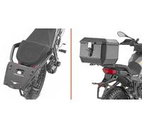 KRA8208 - Top case rear rack Kappa Monokey Black MOTO GUZZI Stelvio 1000 (24)
