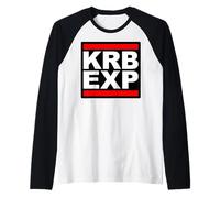 Krabi Expat KRB EXP Digital Nomad Thailand Work Travel Raglan Baseball Tee