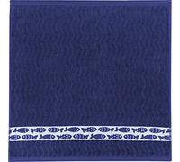 Kracht Terry Towelling Kitchen Towel Tea Towel Fish Blue 50 x 50 cm