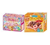 Kracie Popin' Cookin' - Ice Cream & Cake and Donut Gummy DIY Kits by Kracie