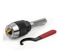 Kraciva 1/32"-1/2" R8 Integrated Keyless Drill Chuck Special Titanium Jaws for Vertical Milling Machines, Drilling and Milling MJachines, CNC Machining Centers, Etc (R8-1/2 (APU13))