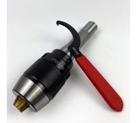 Kraciva 1/32"-1/2" R8 Integrated Keyless Drill Chuck Special Titanium Jaws for Vertical Milling Machines, Drilling and Milling MJachines, CNC Machining Centers, Etc (R8-1/2 (APU13))