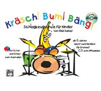 Kräsch Bum Bäng Band 1 Drum set Book, CD & Online Audio By Olaf Satzer Childr