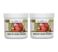 Kräuterhof cream with red vine leaves 250 ml, pack of 2 (2 x 250 ml = 500 ml)