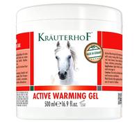 Kräuterhof Warming & Extra Strong Duo (2 x 500 ml) - Warming Massage Gel for Tired Muscles & Joints, Warming Effect, Relief for Sore Muscles, Back Tension & Joint Complaints, Muscle Balm