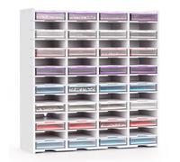 Krafetto 60 Grids Diamond Painting Tray Organizer Holder, Diamond Art Trays with Lid Storage Tower, Diamond Painting Containers Shelves (Trays are Not Included)